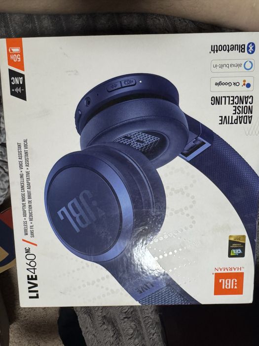 Наушники JBL Live 460NC Blue