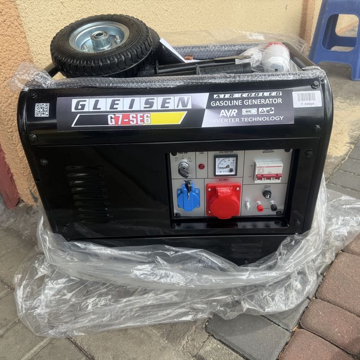 Agregat prądotwórczy GLEISEN G7-SE6 230V/400V AVR – Nowy