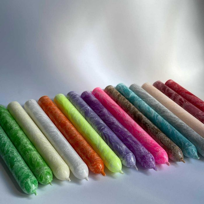 Натуральні свічки ручної роботи