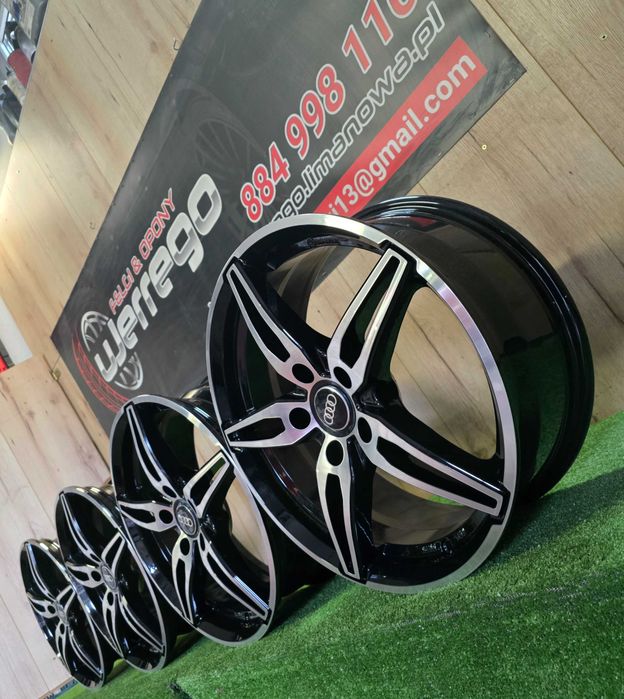NOWE ALUFELGI AUDI 17x5x112 - A3,A4,A6,Q2,Q3,TT