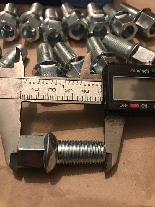 Болти колісні Audi, VW, SEAT, Škoda