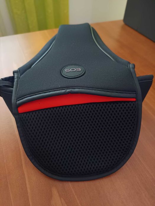Bolsa portátil de neopreno para câmara e lente zoom