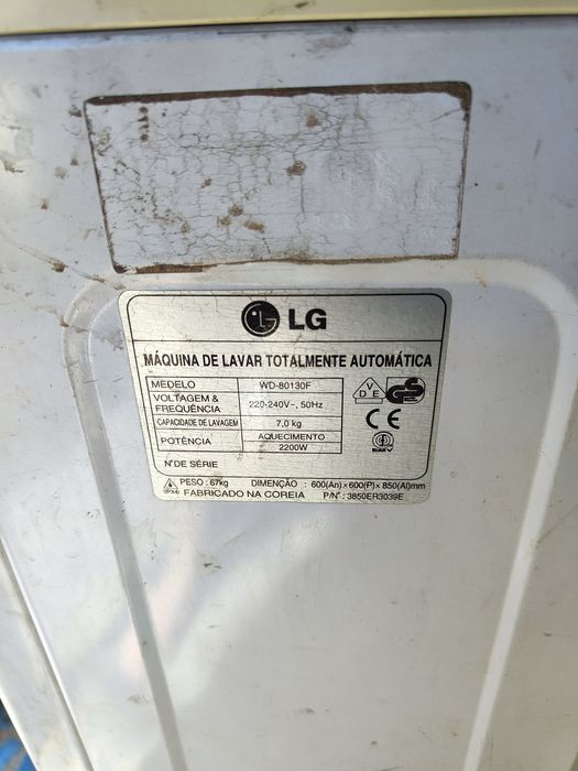Maquina Lavar Lg