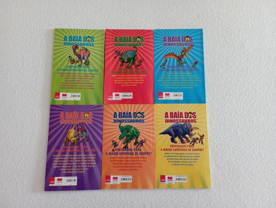 Livros a Baía dos Dinossauros