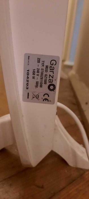 Aquecimento Elétrico Garza 1450W