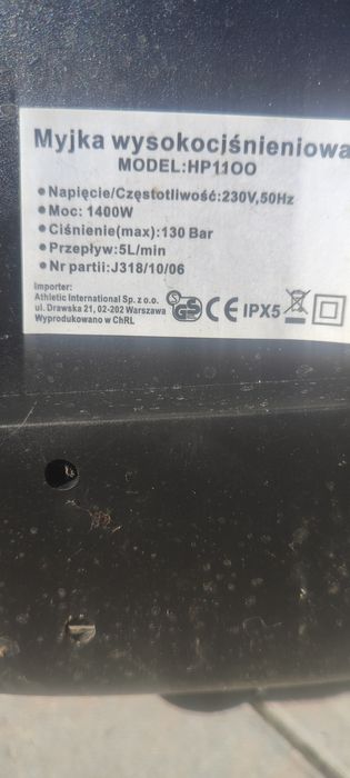 Myjka ciśnieniowa