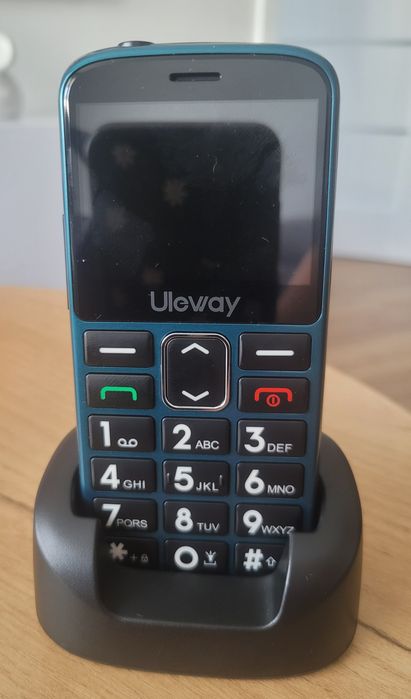 Telefon komórkowy dla seniora (przycisk SOS)nowy kolor zielony  M2302