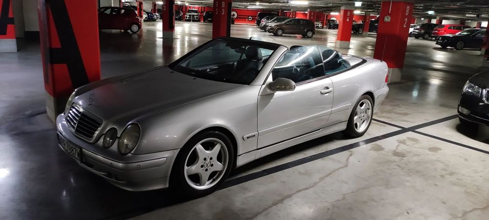Mercedes-Benz CLK Mercedes CLK W208 felgi AMG jedyny taki