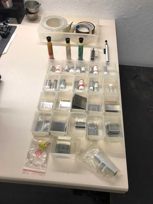 Estação infravermelha de retrabalho BGA, máquina de solda IR6000 V.2