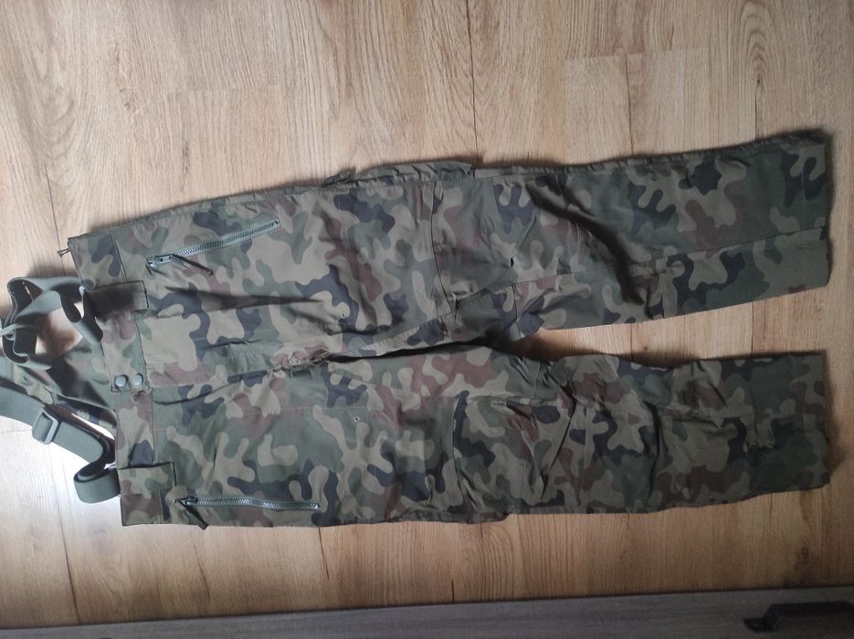 Gore tex, wojskowe spodnie ochronne 128Z