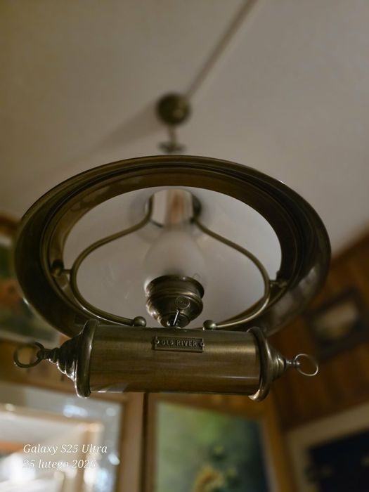 Lampa wisząca elektryczna w stylu retro