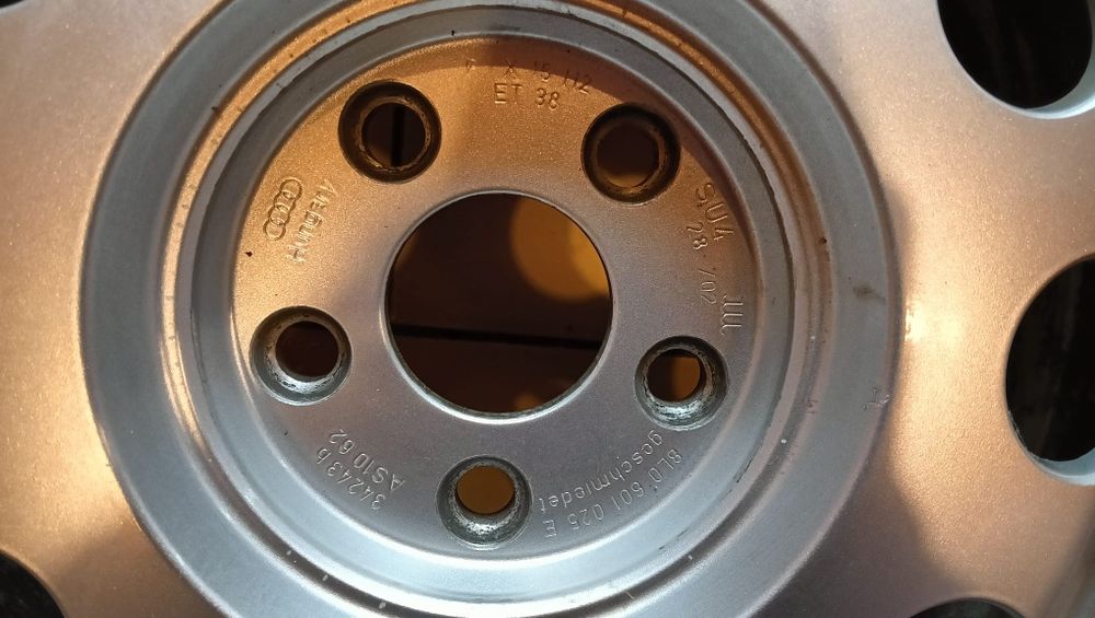 Alufelgi audi 15
