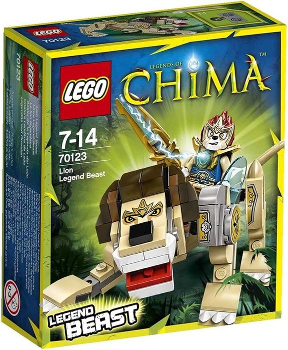 Конструктор LEGO Legends Of Chima 70123/70124/70125/70126/70127