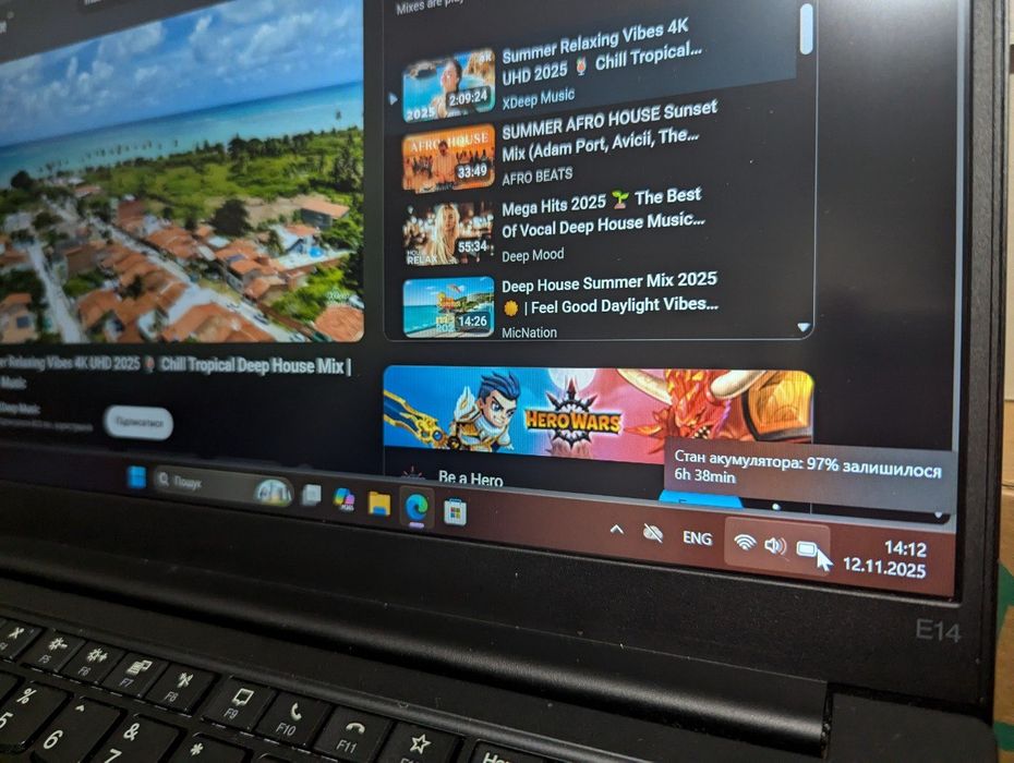Ноутбук Lenovo ThinkPad E14 Gen 2 14" FHD AMD Ryzen 3 4300U 8GB 128GB