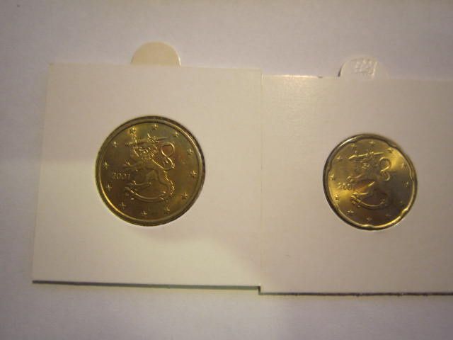 Moedas Finlândia 2001