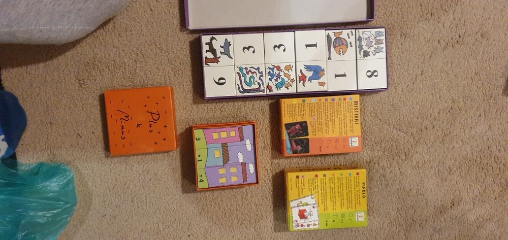 Zestaw gier Djeco gra karciana pipolo mistigri Kalimba