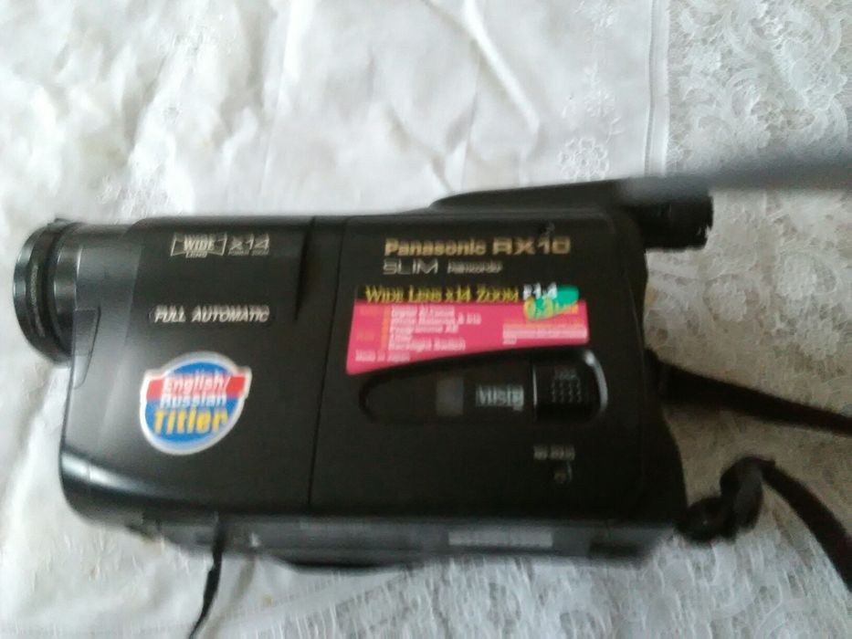 Видеокамера кассетная Panasonic rx 10 slim palmkorder