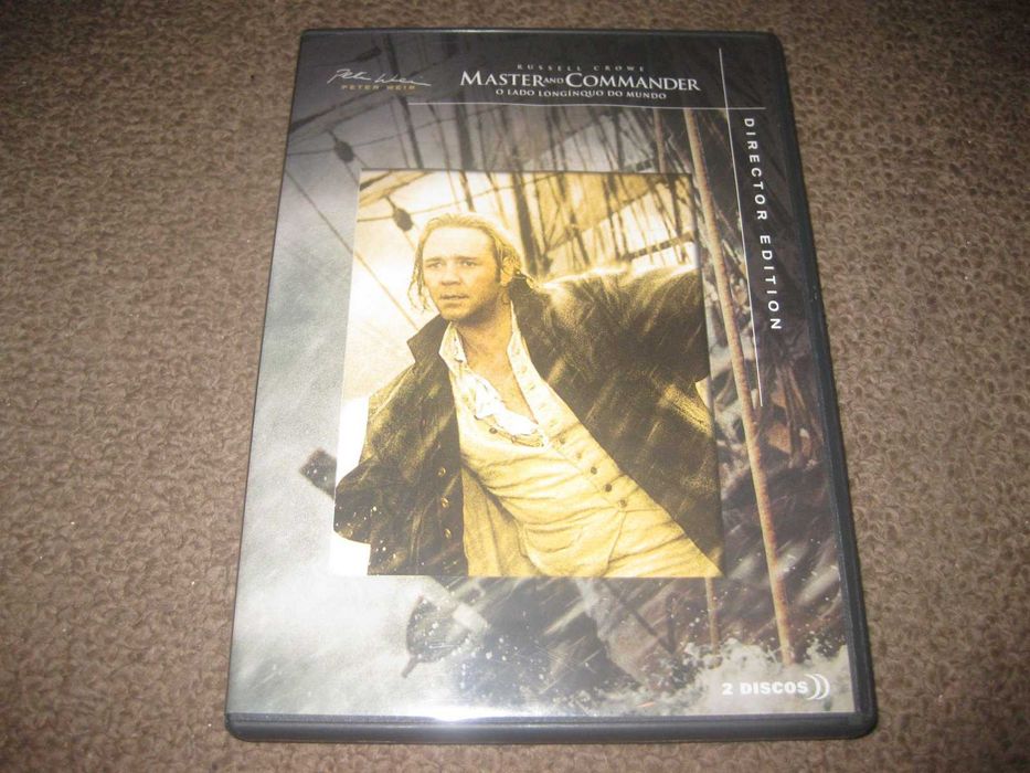 DVD "Master and Commander" com Russel Crowe/Edição Especial 2 DVDs