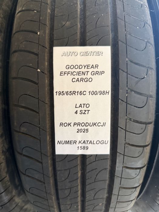 Opony letnie 195/65R16C 100/98H GoodYear Efficient Grip Cargo | 2025