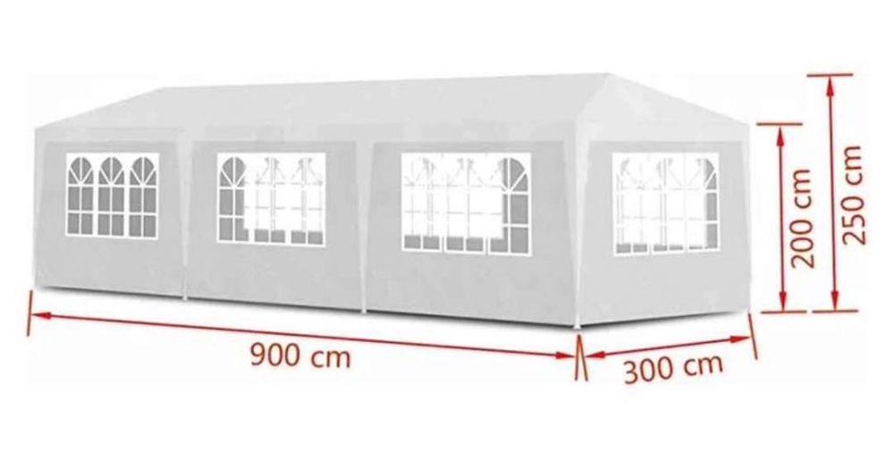 Tenda 6x3m e 9x3m. Ideal casamentos, batizados.