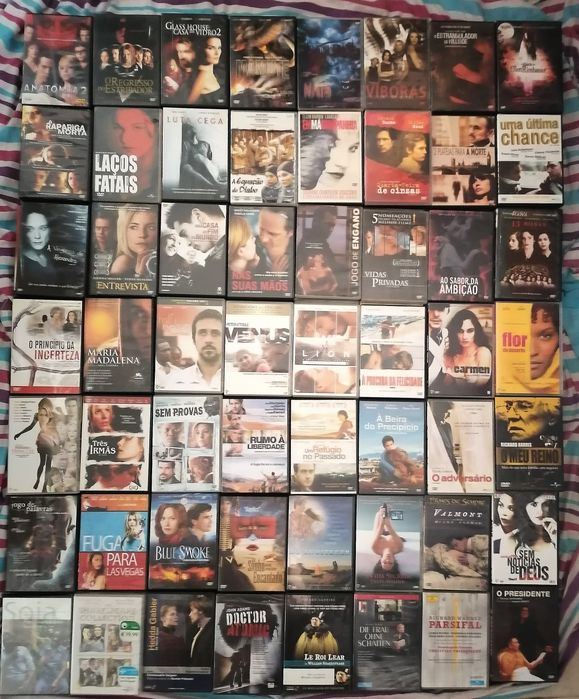 LOTE 266 DVD's Originais (LOTE 55)