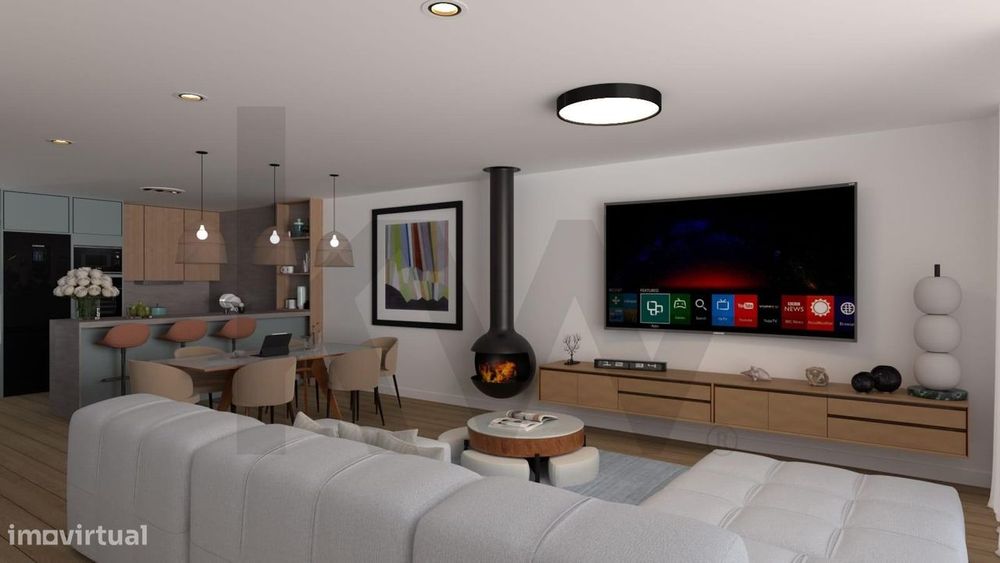 Moradia T4 com piscina, localizada na Gafanha do Carmo, com vista Ria