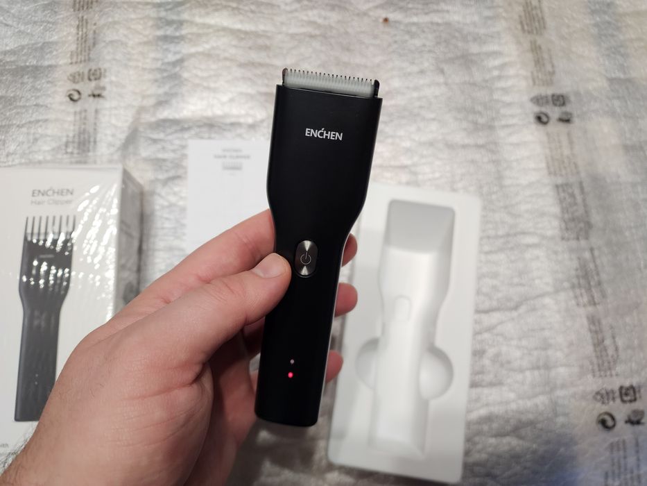 Машинка для підстригання волосся Xiaomi ENCHEN Boost Black