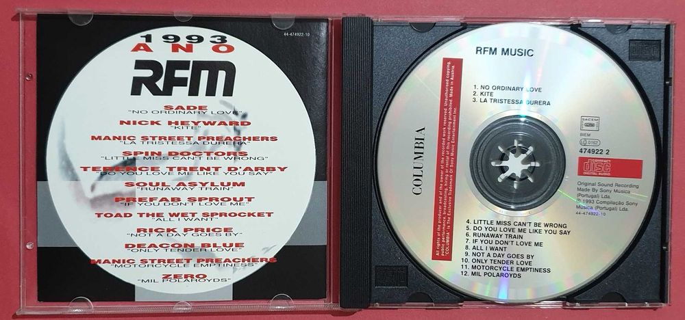 CD - RFM Music - 1993