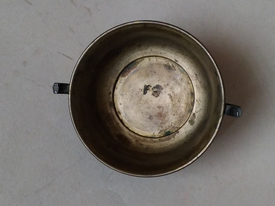 Vintage retro cukiernica platerowana