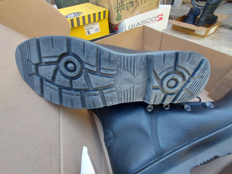 Botas BERGMANN para Bombeiros, Guarda florestal, Vigilantes, Militares