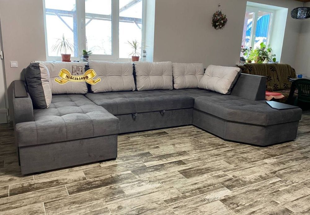 Большей П-образный диван "Шанхай" в Днепре по Акции, в наличии
