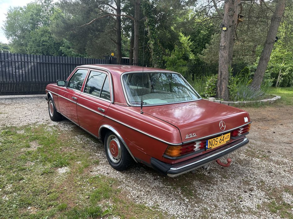 W123 sprowadzony z Niemiec- zarejestrowany