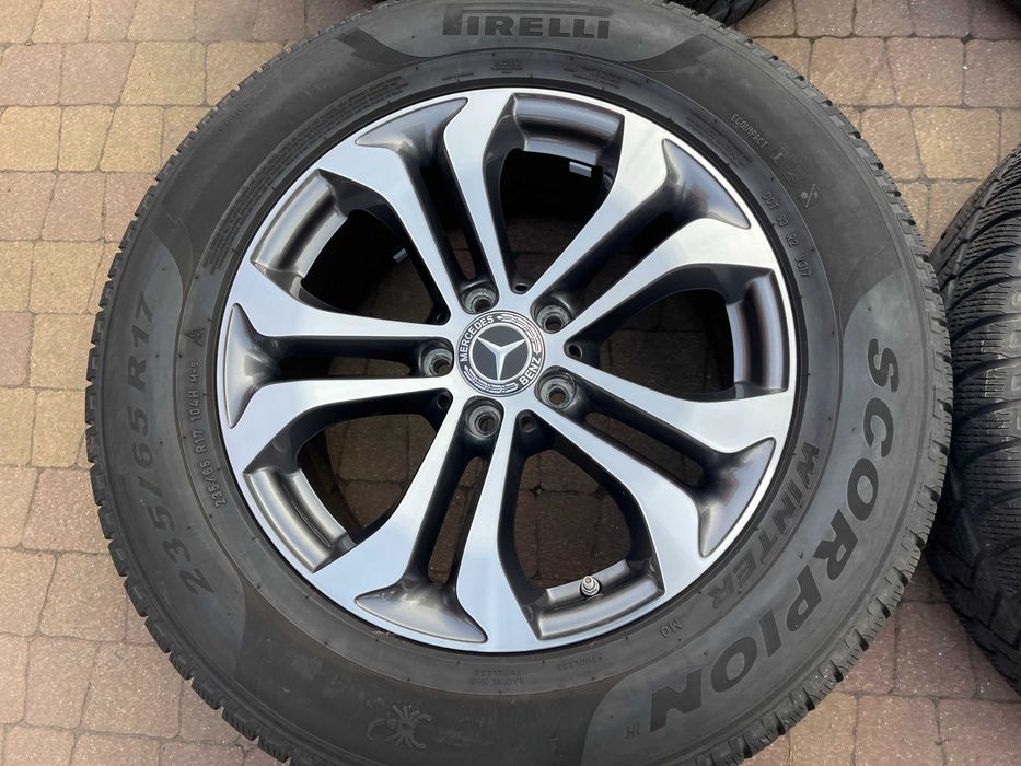 3773. Alufelgi 17" Mercedes GLC W253 oryginalne 5x112 7.5J ET36