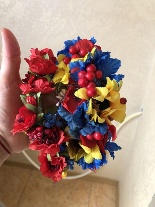 Украинские веночки ,обруч на голову