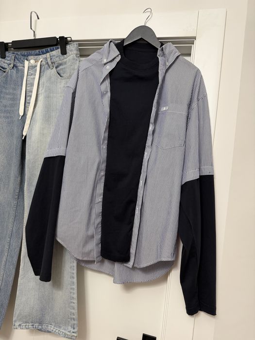 Лонг с рубашкой balenciag