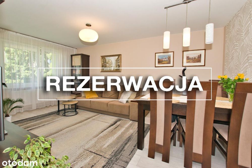Piękne 3-pokojowe 63m2, I piętro bloku przy ul.Klonowej.