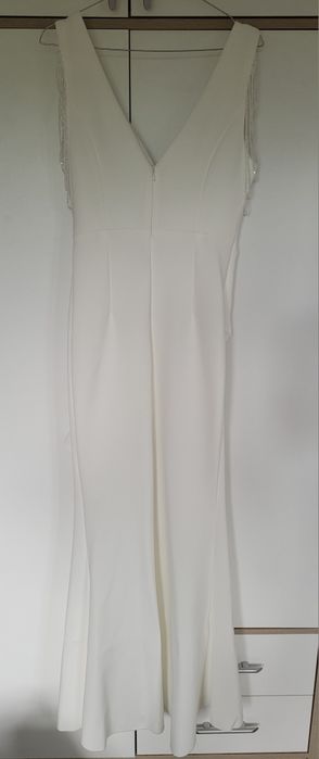 Sukienka biała długa