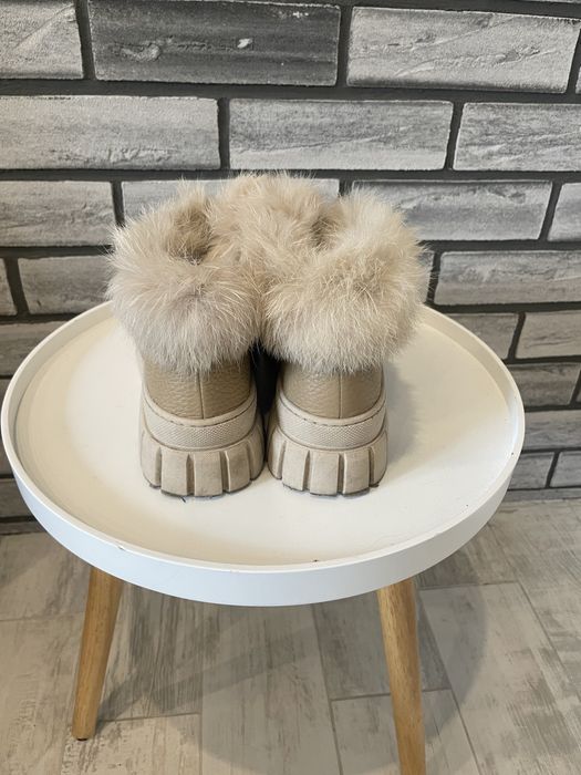 Botki skóra naturalna