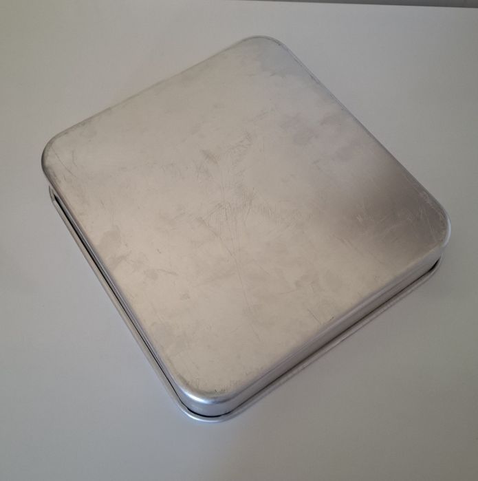 Tabuleiro inox novo