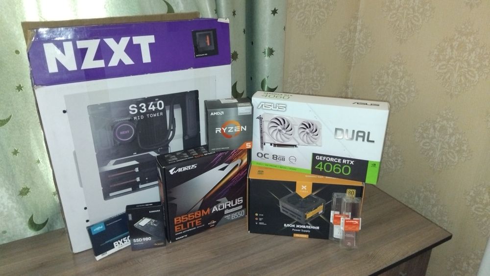 ПК Ryzen 5 5600G | GeForce RTX 4060 8GB