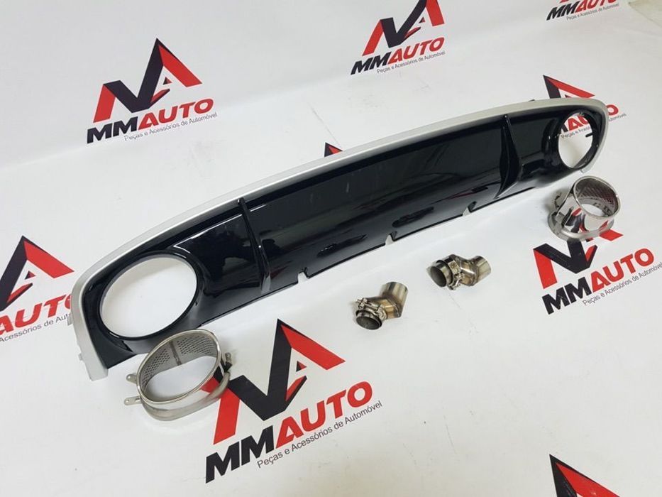 Difusor Traseiro AUDI A4 B8 Facelift (2012-2015) RS4