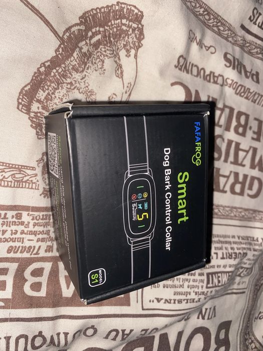 Антилай ошейник для собак FAFAFROG S1 с 5 уровнями чувствительности