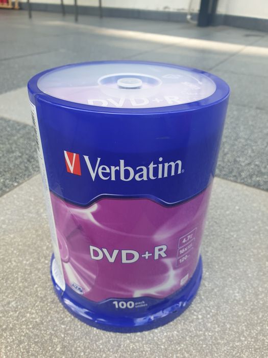 Verbatim DVD+R 4.7GB cake 100szt.