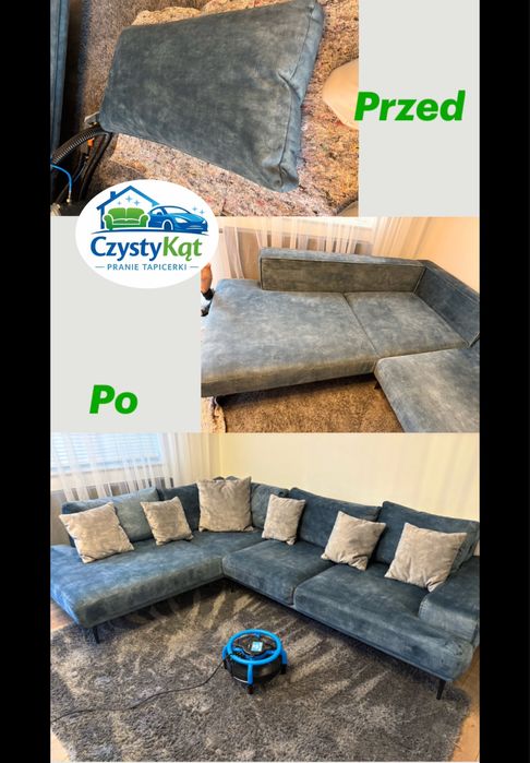 Profesjonalne pranie tapicerki meblowej i samochodowej