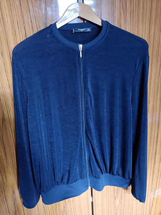 Bluza bejsbolówka damska granatowa