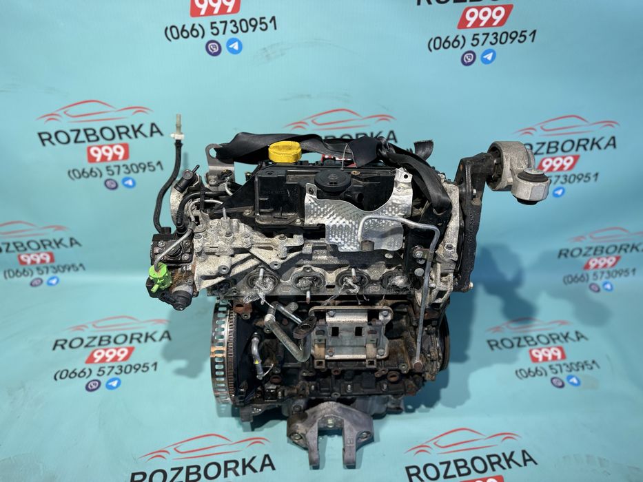 Двигун мотор 1.6dci R9M А 410 renault nissan двигатель 1.6 dci 96kw qashqai vito