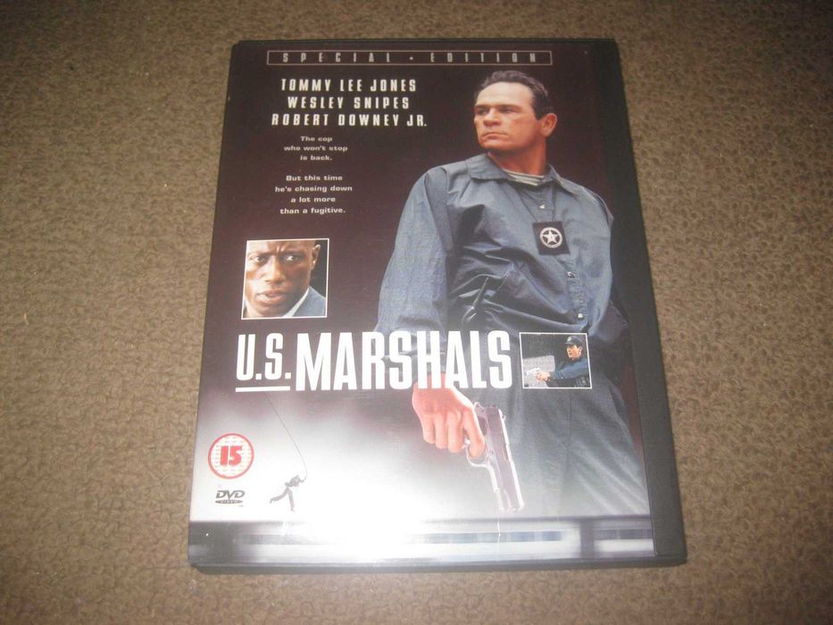 DVD "U.S. Marshals - A Perseguição" com Tommy Lee Jones/Snapper!