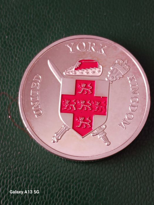 Medal-Numizmat W. Brytania York Shambles - Lustrzane