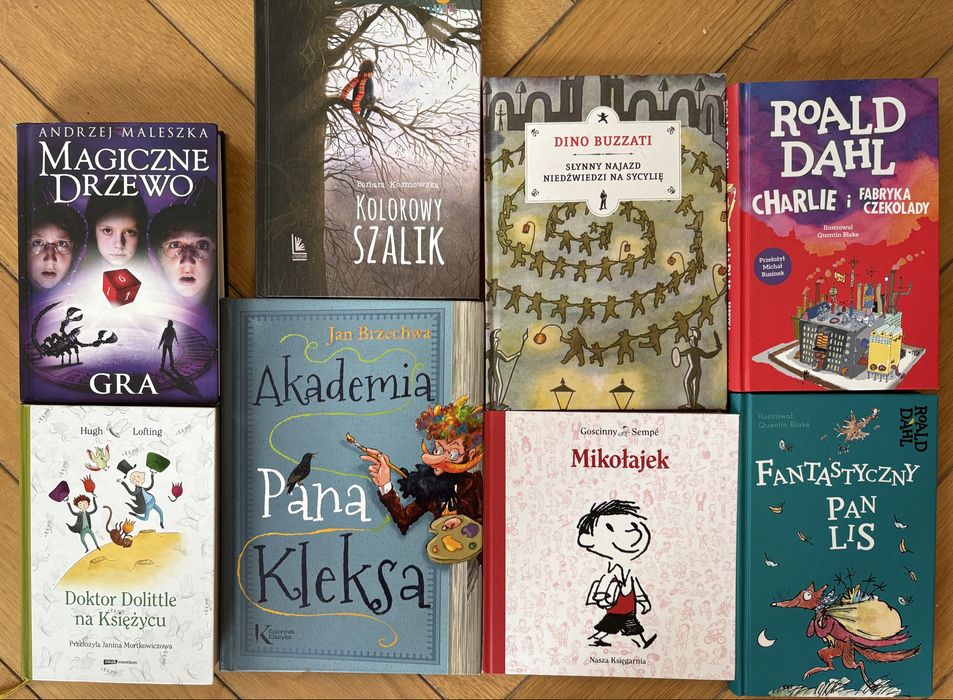 Akademia Pana Kleksa, Mikołajek, Charlie i in. jak NOWE