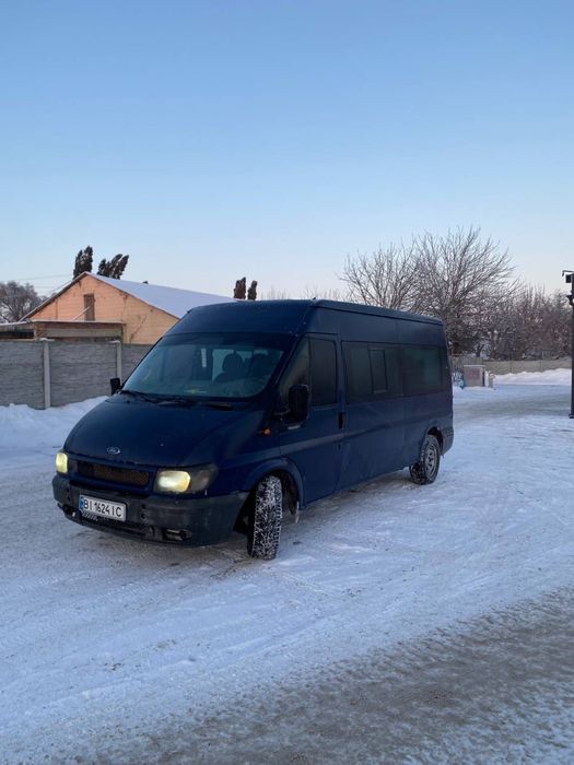 Ford Transit 2.4D 2001. Пасажир. На повному ходу